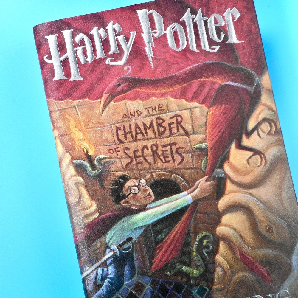 Harry Potter and Chamber Secrets HCDJ 1999 1st American Ed. 4th Print JK Rowling